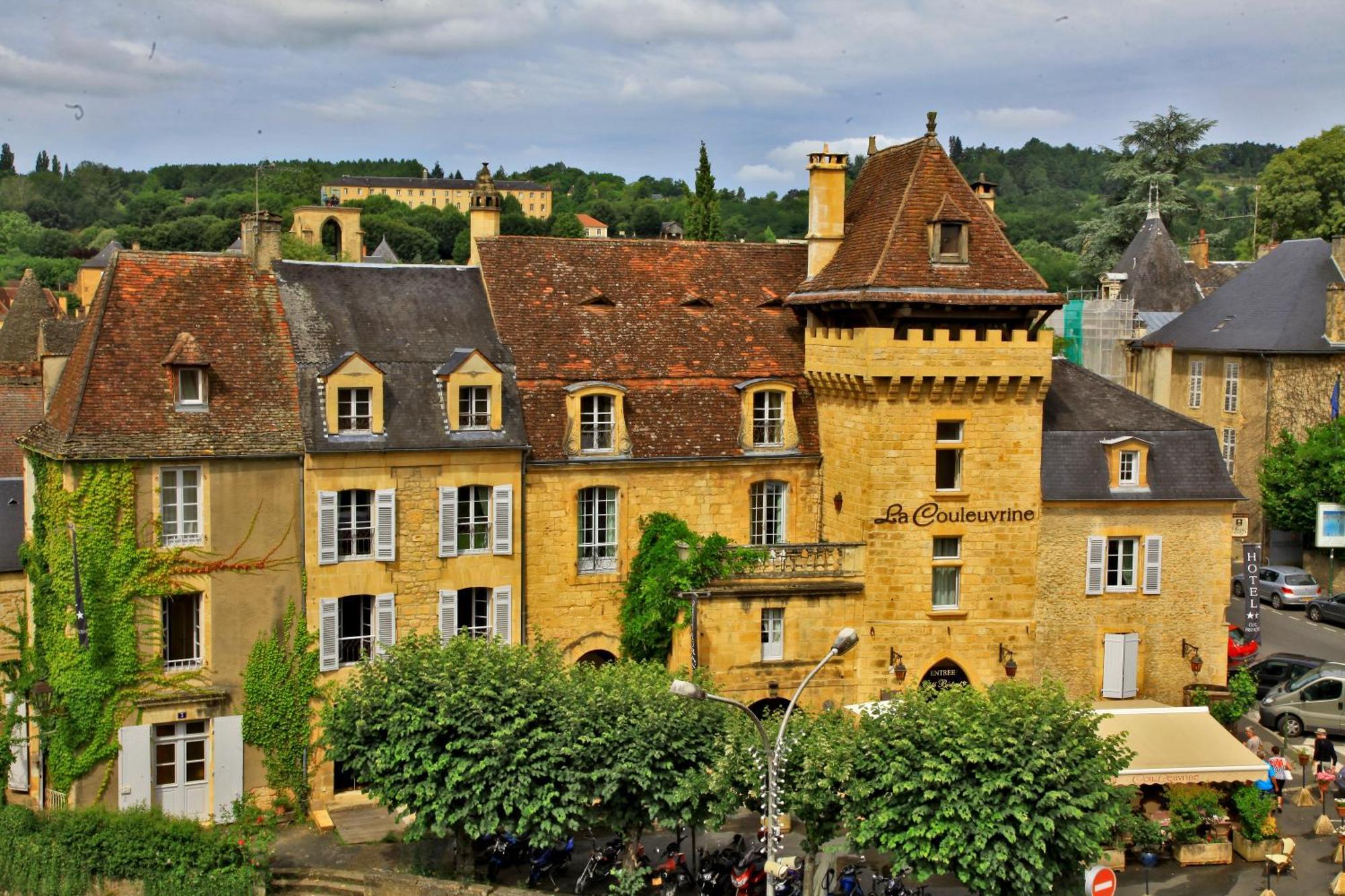 Hotel La Couleuvrine Sarlat Centre Ville Kültér fotó